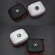 thumbnail image 5 of Sidaley Bolsa de almacenamiento para auriculares compatible con Bluetooth KZ, caja cuadrada portátil de EVA para auriculares, caja de almacenamiento Cables de audio/vídeo Plata, 5 of 6