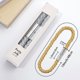 thumbnail image 3 of 4 Pack Strong Magnetic Curtain Tiebacks Modern Simple Style Drape Tie Backs Convenient Decorative Weave Rope Curtain Holdback for Thin or Thick Home & Office Window Drapery (Gold), 3 of 5