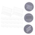thumbnail image 4 of HINTRMENT 25Pcs Transparent Table Stands Acrylic Sign Holder for Restaurant Use, 4 of 8