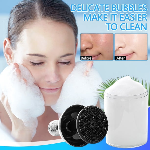 onlyliua Liquidación Del Día Ofertas Prime Dispensador de Espuma Limpiadora Facial Manual Portátil Tipo Prensa Botella de Espuma