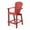 Cardinal Red, variant on Wildridge Classic 30" High Bar Chair, Lime Green - Outdoor Weather Resistant Recycled Plastic Furniture for Patio