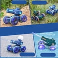 thumbnail image 5 of BINGLI Toys for Kids 6-12 Remote Control Car Boat Gifts for Boys 5+ Year Old Amphibious RC Gesture Stunt Water Squirt Tank with Lights & Self-Dispensing Cool Outdoor Summer Beach Pool Toy, 5 of 9