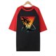 thumbnail image 4 of Tops con estampado de sol de playa de manga corta de ocio con cuello redondo de verano para mujer OAVQHLG3B Store  lin121212, 4 of 5