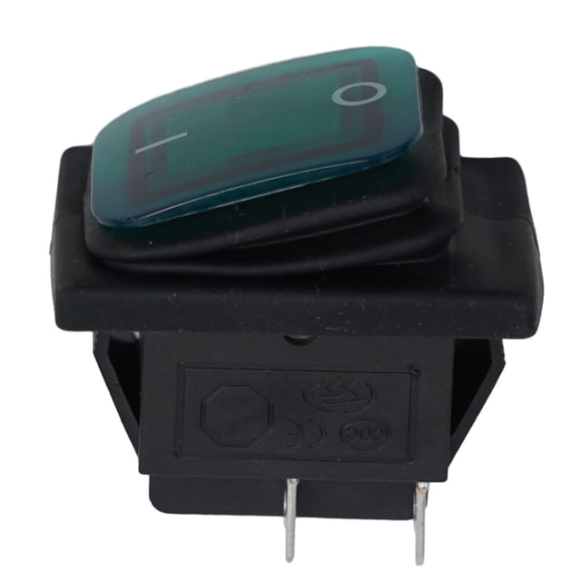 Rocker Switch DPST 16A 250VAC For Motor Loads Rectangular Applications