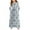 #A13-Sky Blue, variant on XADYUY Girls Maxi Dresses 10-12 Casual A-Line Long Sleeve Maxi Dress Vintage Floral Print Crew Neck Sundresses Loose Swing Skirt with Pockets,Blue