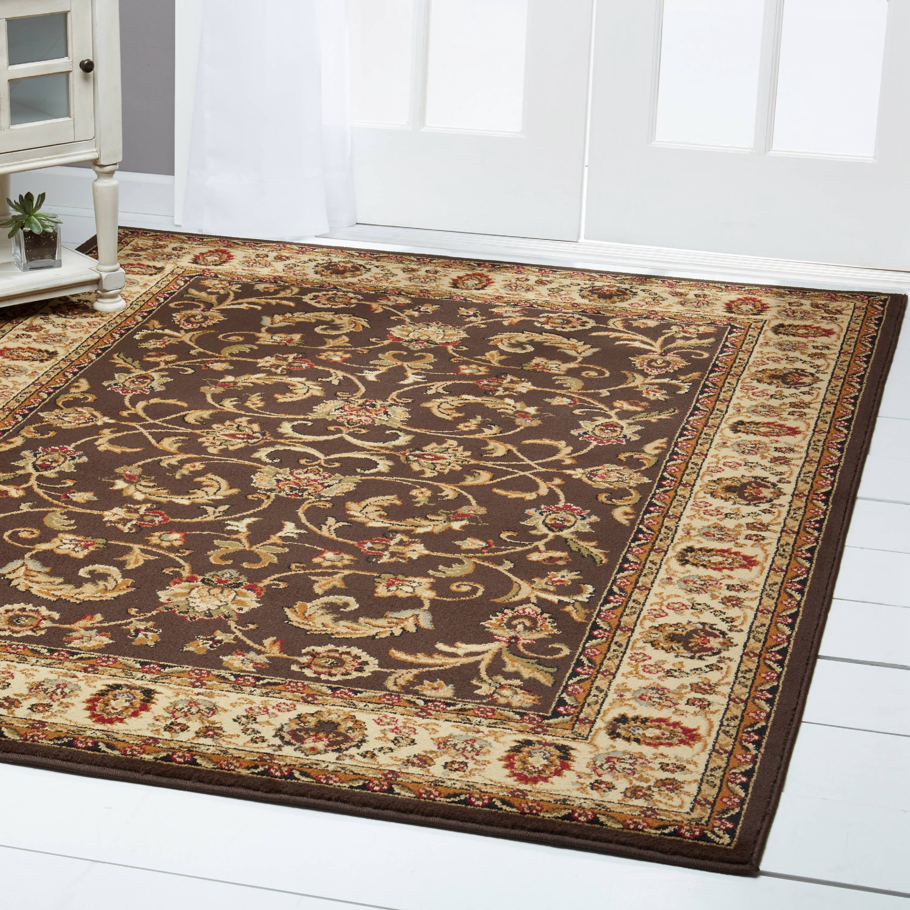 Home Dynamix Melrose Lorenzo Modern Abstract Area Rug, Grey/Yellow, 7'10"x10'2"