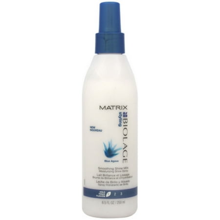 Matrix Sleek Look Smoothing System - Matrix Biolage Styling Smoothing Shine Milk, 8.5 oz (Pack of 2)