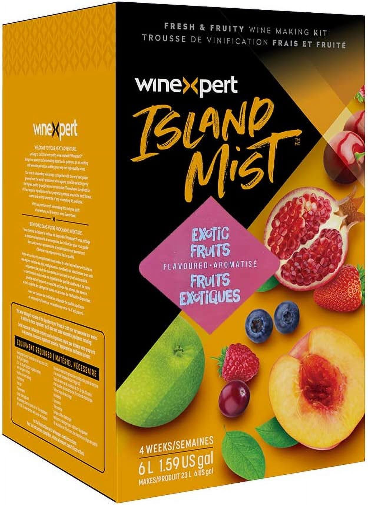 Island Mist Exotic Fruits White Zinfandel Wine Kit
