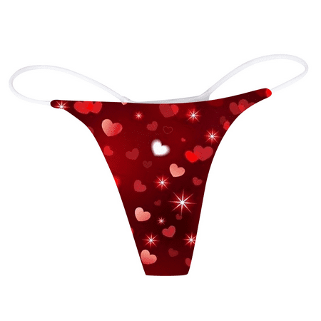 Fulorrnie Underwear for Women Plus Size High Waist Breathable Comfort Panties Cute Cheeky Elastic Panty  B  10