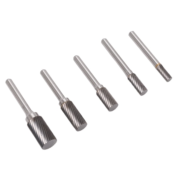 Lima Rotativa, Juego De Rebabas De Carburo Multiusos De Alta Eficiencia De Alta Resistencia Con Vástago De 6 Mm/0,24 Pulgadas Para Pulir Para Taladrar