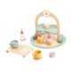 thumbnail image 5 of Postre de madera, pastel de juguete, postres, comida, juguete, habilidades para la vida, juego de fiesta de té a juego de colores, juego de comida de, 5 of 9