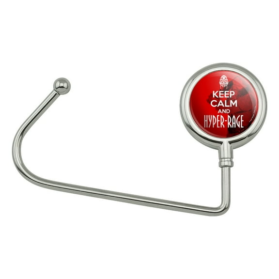 Farscape Keep Calm And Hyper-Rage Ka D'Argo Luxan Purse Bag Hanger Holder Hook