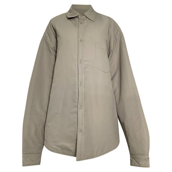 Pre-Owned The Frankie Shop Maine Padded Jacket in Beige Nylon