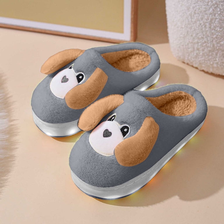 Kids House Slippers For Boys & Girls – Warm Non-Slip Indoor Shoes, Cozy Winter Slippers