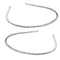 thumbnail image 4 of unbranded 2Ud Wedding Headband Plata Con Exquisito Y Para Ocasiones Especiales, 4 of 8