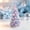 Purple, variant on Dreamy Beaded Christmas Tree DIY Kit,Sparkling Crystal Beads,Complete Craft Set For Making Festive Table Home Holiday Decor,Suitable For Adult Crafters & DIY Hobbyists(Blue)