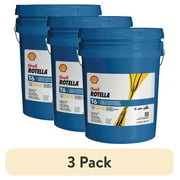 (3 pack) Shell Rotella T6 Full Synthetic 15W-40 Diesel Engine Oil, 5 Gallon