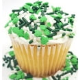 thumbnail image 2 of NCS St. Patricks Day Green and White Jimmies with Green Shamrock Edible Sprinkles - 7 ounces / Great for Cupcakes, Cookies, Cakes, Cakes Pops., 2 of 3