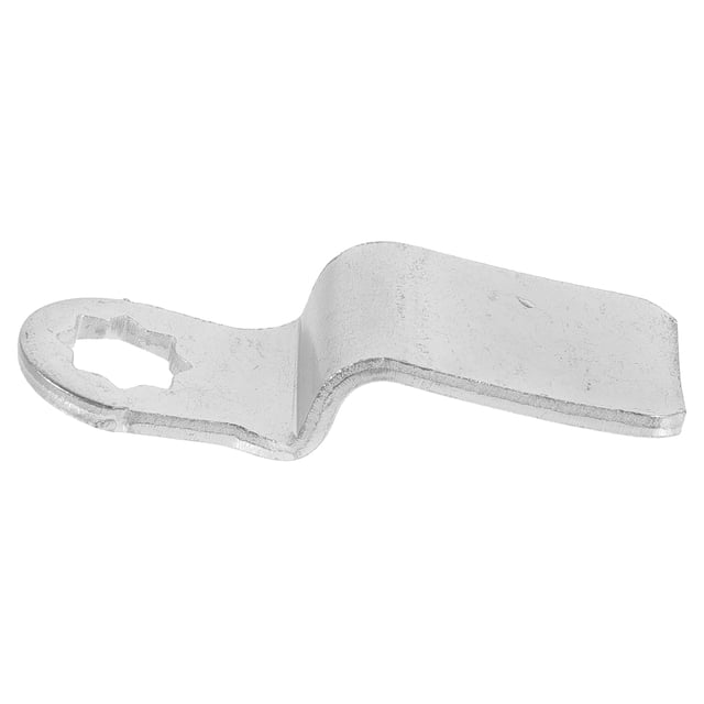 OULII 1Pcs Door Lock Strike Plate Iron Silver Blocking Design for Electrical Cabinet