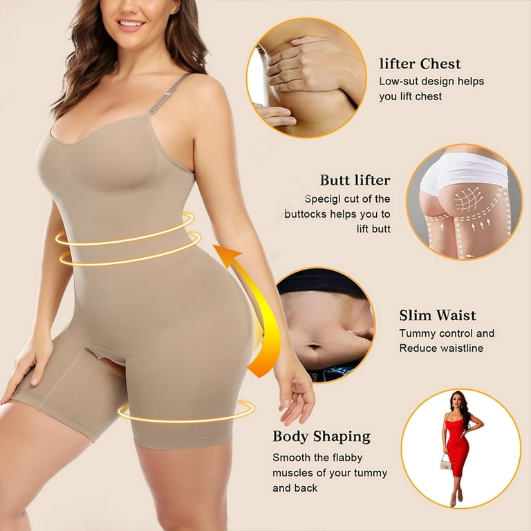 Women Shapewear Thong Waist Trainer Corset Open Bust Body Shaper Control  Panty Seamless Invisible Slimming Belly Underwear Faja - Shapers -  AliExpress