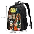 thumbnail image 5 of Gravity Falls Travel Backpack With Usb Port Stylish Unisex Hiking Backpack Shoulder Bag Laptop Backpack, 5 of 7