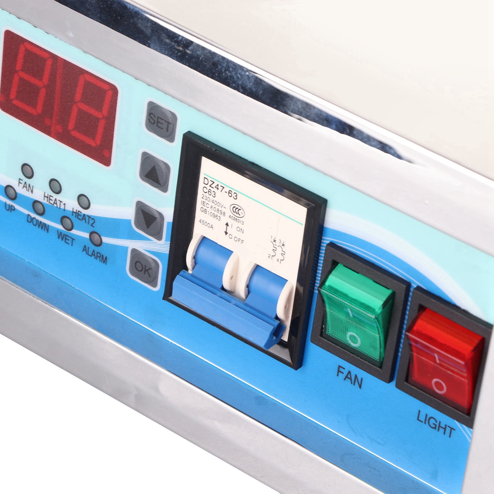 LAZIOEGR Premium Egg Incubator Controller Automatic Hatcher Temperature Humidity Thermostat for Hatching Chicken Duck Fowl 110V (12.6 inches / 32.0 cm) with Digital Display and Intelligent Controls