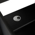 thumbnail image 3 of 23" Freestanding Bathroom Vanity, Black Chestnut Color, Soft Close Doors, Ceramic Sink, Contemporary Style Sink Vanity Cabinet. Modern Compact Form. Door Technology. Ample Storage Area. Surface., 3 of 7