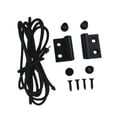 thumbnail image 3 of DYNWAVECA RV Hanging Cabinet Rope RV Cabinet Railing Tension Rope Essential Accessory Practical Elastic with Mounting Hardware for Boat Black, 3 of 10