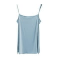 thumbnail image 2 of QUNYINEY Crew Neck Women Tank Tops Solid Sleeveless Camisole Casual Tops Vacation Loose Summer Tank Tops, 2 of 6