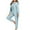 Blue, variant on One Piece Sherpa Fleece Onesies Pajamas for Women Plush Thick Warm Romper Sleepwear Long Sleeve Full Zip up Jumpsuit Casual Fuzzy Playsuit Loungewear with Cute Cat Ear Hood Gray#01 S