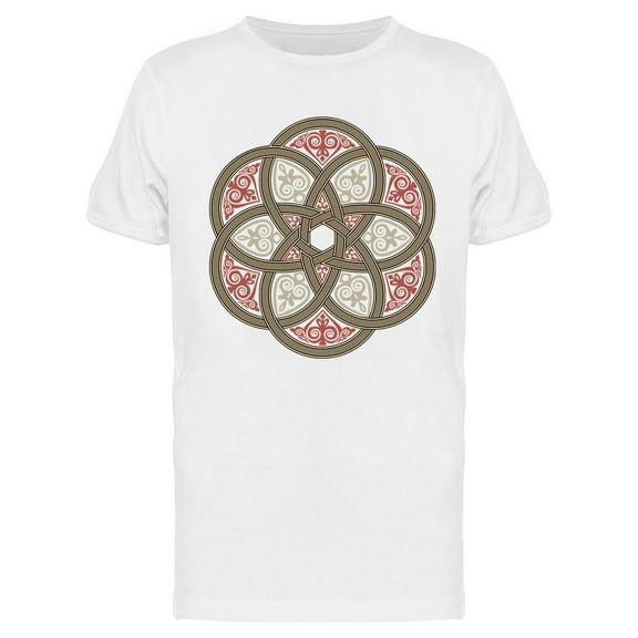 Ancient Celtic Design T-Shirt Men -Image by Shutterstock, Male Medium