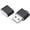 Black, variant on SPRING PARK Card Reader Mini High Speed Aluminum Alloy Mini Card Reader for Office