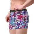 thumbnail image 4 of Haiem Cute Nautical Men's Boxer Briefs, Every Day Comfort Stretch Cotton Moisture-Wicking Underwear-Small, 4 of 9