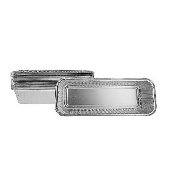 MixRBBQ BBQ Future Grease Liners Heavy-Duty Disposable Aluminum Foil Drip Pans for Camp Chef Portable Grill - 20 Pack