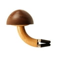 thumbnail image 2 of Black Solid Wood Mushrooms Car Solid Aromatherapy Car Vent Diffuser Set, 2 of 4