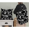 thumbnail image 5 of Soimoi Cotton Poplin Black Fabric By the Yard - 42 Inch Wide - Florals, Leaves Print Fabric - Elegant & Beautiful Patterns for Fashion and Home Decor Printed Fabric, 5 of 6