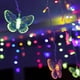 thumbnail image 1 of Cadena de luz de insectos ajustable 96LED Lámpara de cadena USB Decoración IP44 Cadena ligera impermeable, colorida seitruly HA005266-03B, 1 of 6