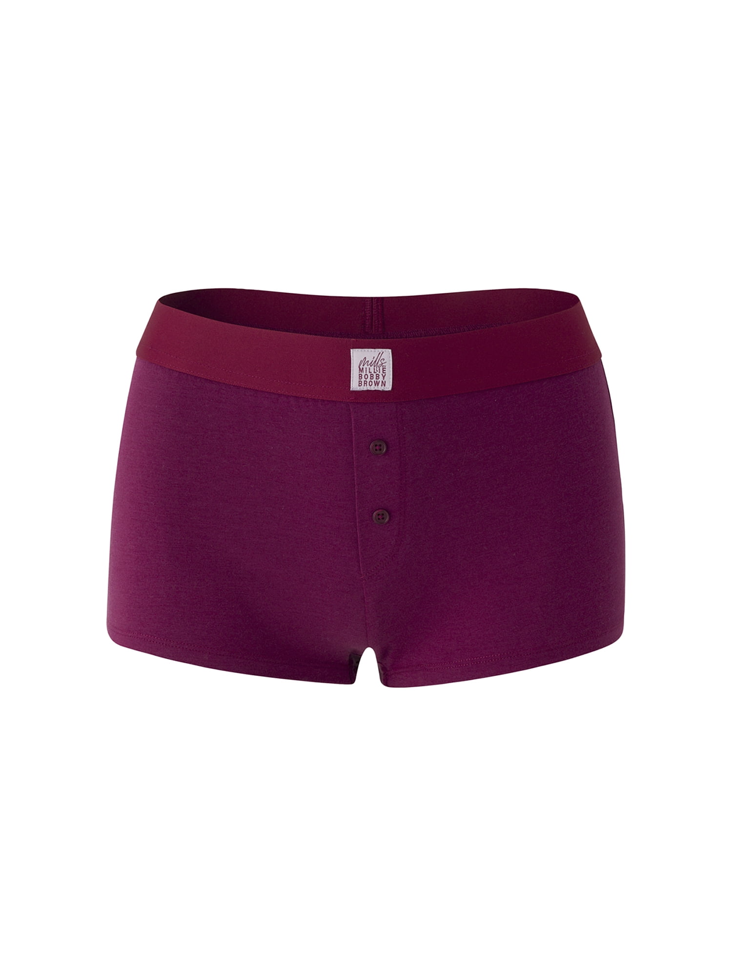 Mills by Millie Bobby Brown Women's Sleep Cheeky Boxer Shorts, Sizes XS-XXXL