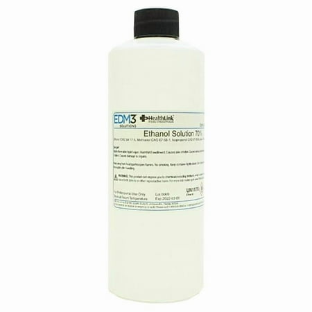 EDM 3 495262-EA Ethyl Alcohol Ethanol - 16 fl oz Bottle