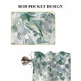 thumbnail image 7 of Eucalyptus Leaves Living Room Curtains 72 Inches length, Spring Summer Farmhouse Botanical Window Treatment Curtain Drapes, Light Filtering Drapes for Bedroom Laundry Room, 52"x72", 2 Panels, 7 of 7