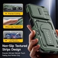 thumbnail image 2 of HCTian for Motorola Moto G Stylus 5G 2025 Case with 2 Pack Screen Protector, Upgrade Slide Camera Cover & Kickstand, Lanyard Strap, Military Grade Shockproof Heavy Duty Robust Bumper Phone Case, 2 of 7
