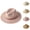 Light Pink, variant on Straw Panama Hats for Men Women Summer Wide Brim Fedora Beach Sun Hat