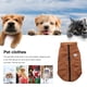 thumbnail image 4 of Algodón Mascotas Parkas Chaleco Traje Resistente al viento Perros Gatos Ropa (Marrón oscuro L) Tmvgtek Para estrenar, 4 of 8