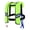 Fluorescent Green, variant on Fully Automatic Inflatable Life Jacket With Reflectors, Automatic Inflation System, Safety Whistle, And Emergency Pull Cord, Ideal For Outdoor Adventures, Water Sports, Kayaking(Fluorescent Green)