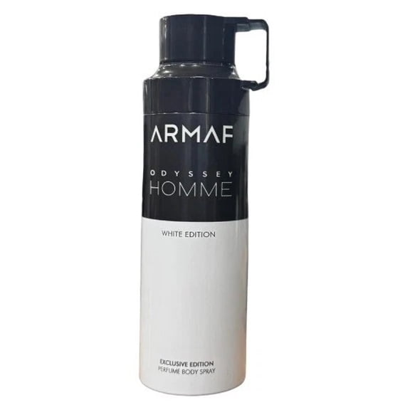 Armaf Men's Odyssey Homme White Edition Body Spray 6.8 oz Fragrances 6294015190656