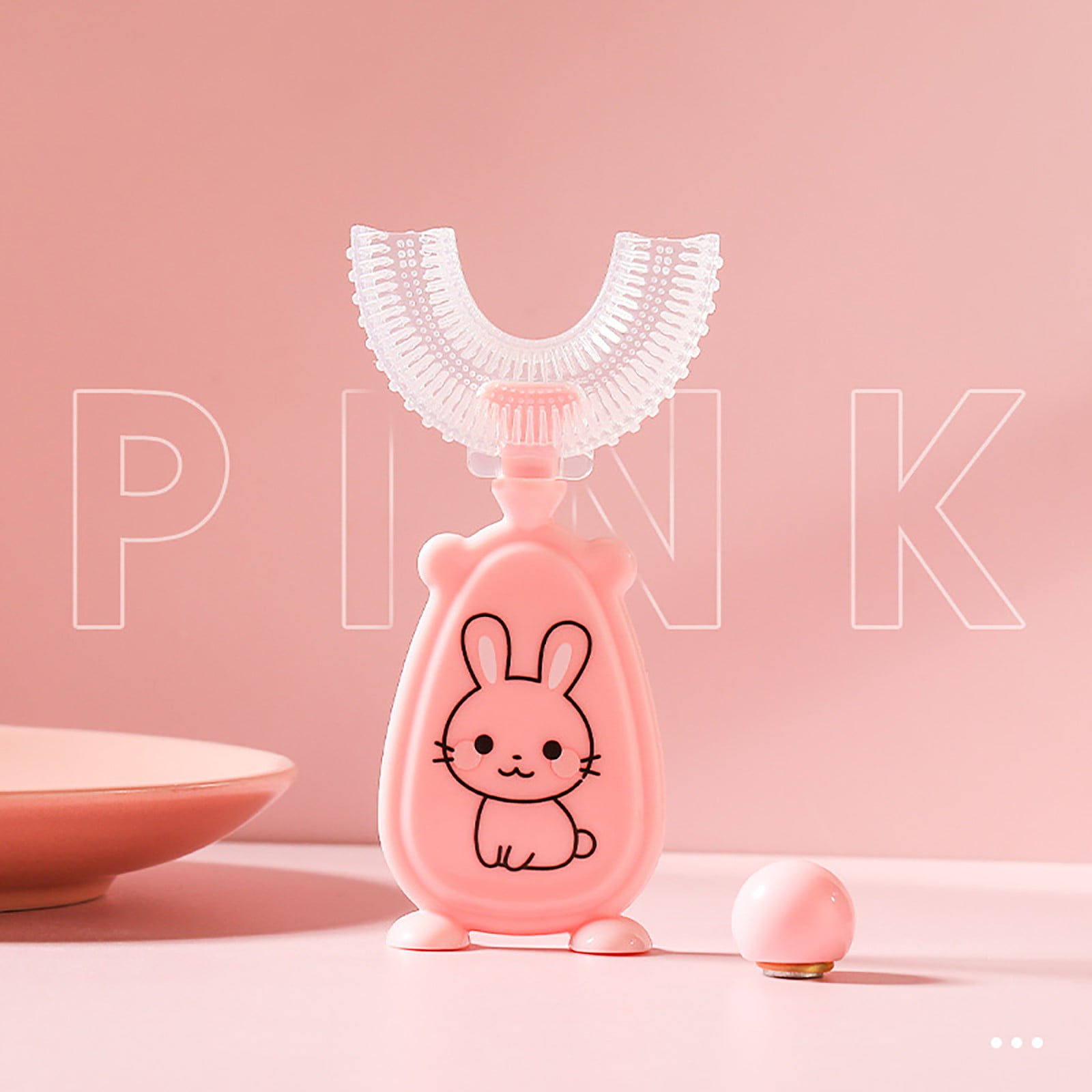 Children's Ushape Toothbrush For 360° Thorough Cleansing Whitening