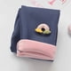 thumbnail image 5 of Mallas Para Niños Medias Para Bebés Otoño Invierno Niñas Hongos Bordado Lateral Mallas Para Gatos Pantalones Recortados Azul Marino Odeerbi LM103-2466, 5 of 5