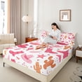 thumbnail image 4 of Castle Fairy Cowgirl Boots Hats 4pcs Bed Sheets for Female Women,Western Exotic Style King Sheets,Dreamy Princess Super Cozy Sheet Set,Microfiber Bedroom Decor, 4 of 7