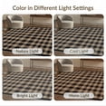 thumbnail image 7 of ODIKA 5'x7' Washable Area Rug Plaid Farmhouse Foyer Tartan Windowpane Border Checkered Bold for Dining Room, Under Table, Home Office, Non-Slip Chair-Friendly, 7 of 7