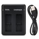 thumbnail image 3 of Battery Charger ABS Material Small Size And Lightweight Durable Dual Battery Charger For AHDBT-801/Gopro801/701-501, 3 of 8